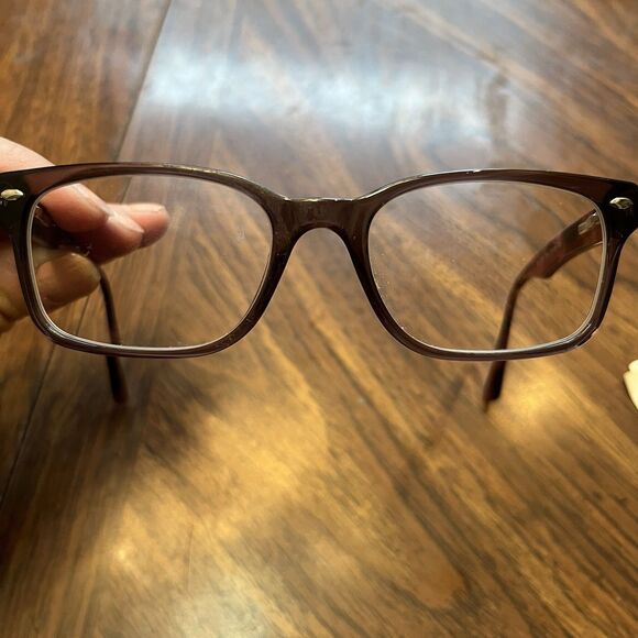 Ray-Ban RB 5286 5628 Brown Marble Full Rim Eyeglasses Frames Only 51-18-135 - Picture 5 of 8